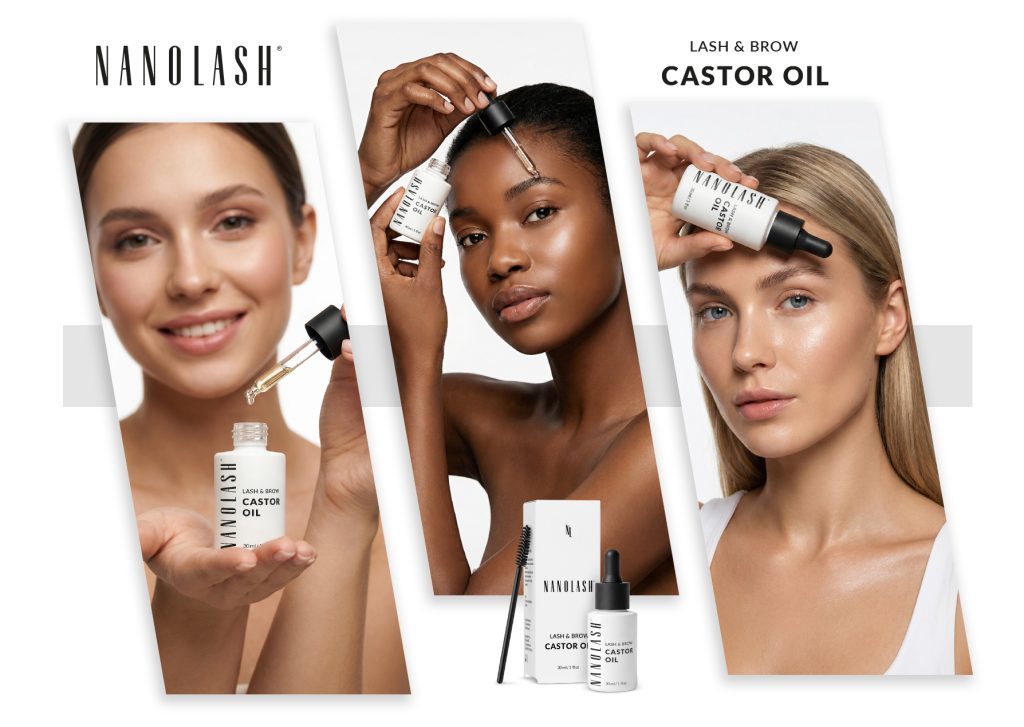 castor oil on eyebrows nanolash