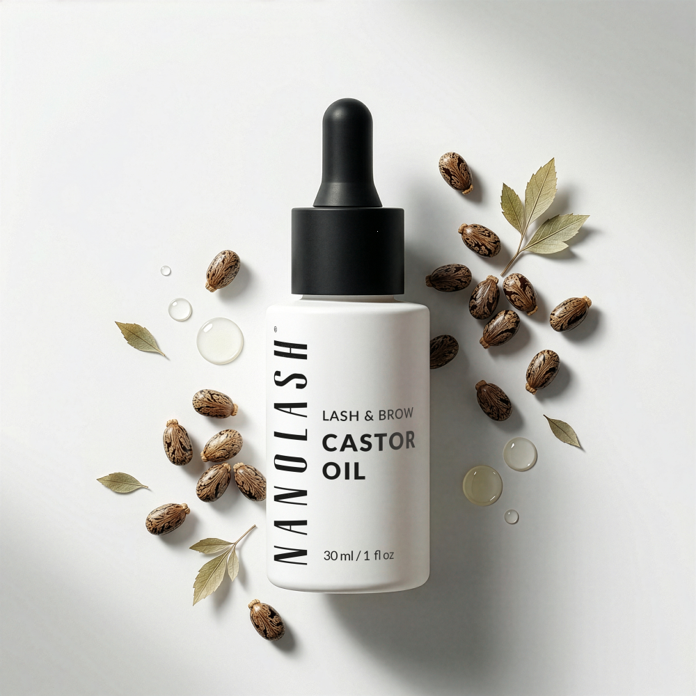 nanolash eyebrow castor oil